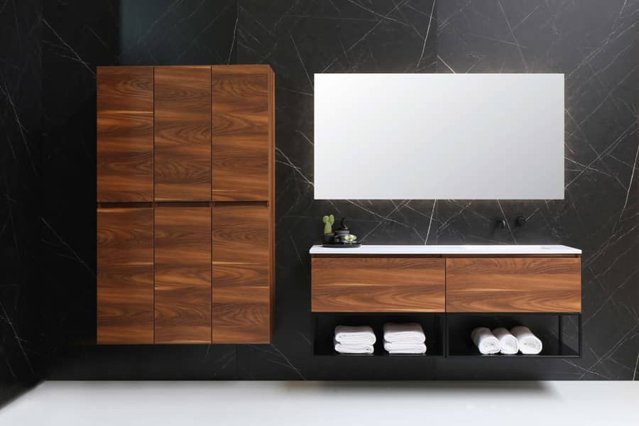 Emerging bathroom wooden design trends